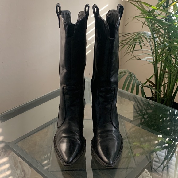 š„GIUSEPPE ZANOTTIš„Vicini Pointed Toe Western Boots - Picture 2 of 16